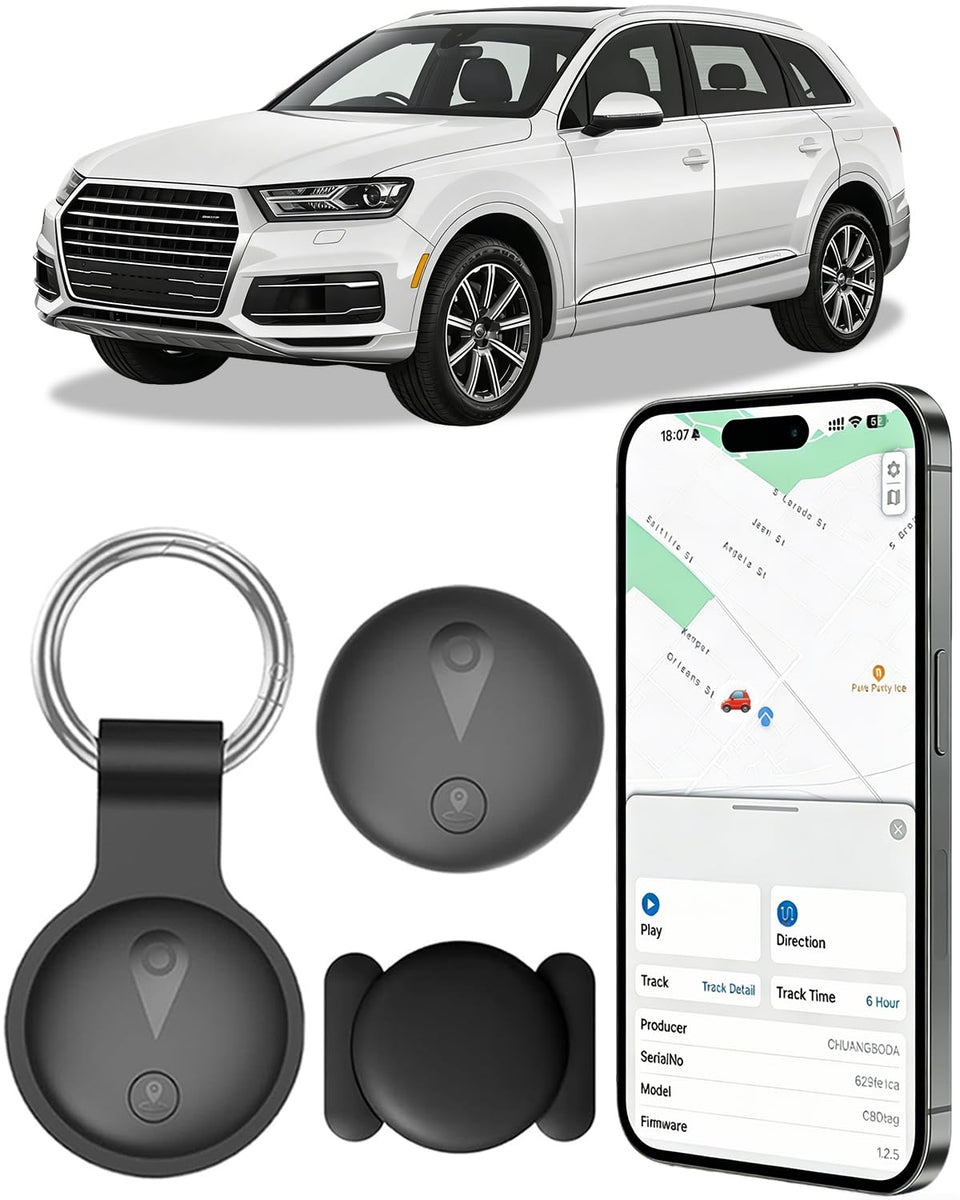 Jdeetve GPS tracker for vehicles real-time monitoring with no monthly fees.