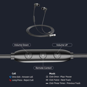jechan earbuds in pocket showing compact carry convenience