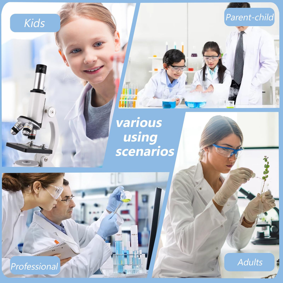 JECONE kid-friendly design supports home schooling and exploration.