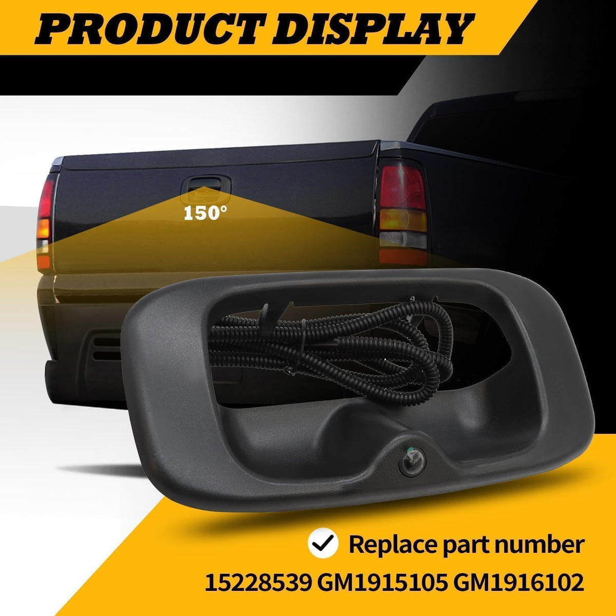 Jecoupoon Silverado/Sierra fit ensures seamless mounting with existing components