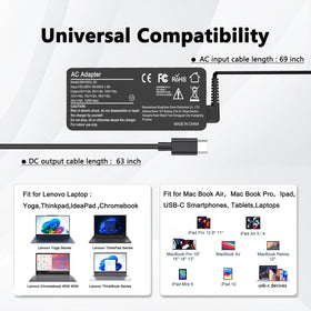 JEIBAO 100W USB-C charger macbook connection demonstrates versatile PD charging