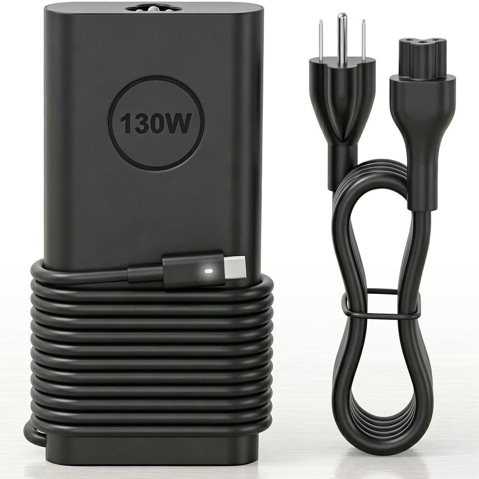 JEIBAO 130W front view showing compact adapter and reliability