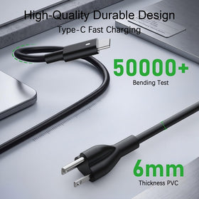 JEIBAO adapter with AC power cord showing included accessories