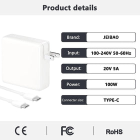 JEIBAO PD3.0 fast charging technology detects device and optimizes power.