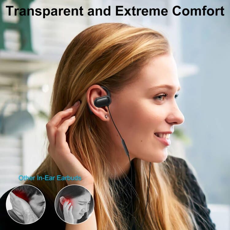 Inline volume control and built-in microphone for calls and music.