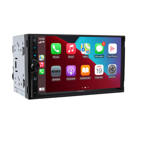 Jensen CAR723W Android Auto wireless on the 7-inch display for phone-free driving.