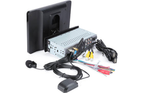 Jensen CAR813 Bluetooth hands-free calling with a clear microphone.