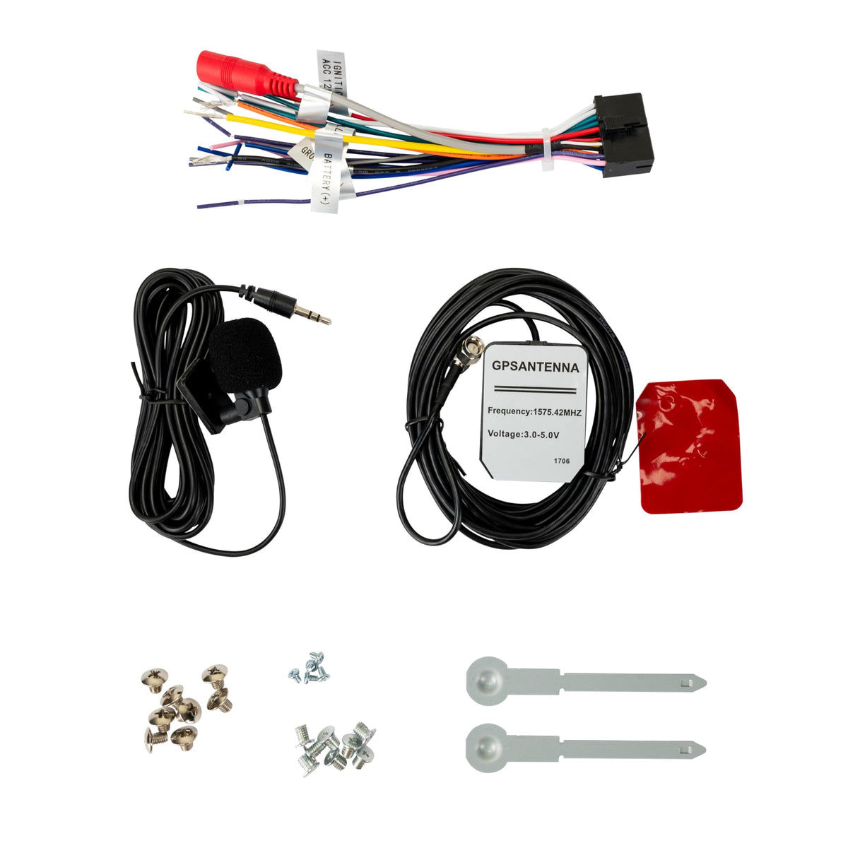 Jensen CAR813 dual USB 2.1A charging powers devices on the go.