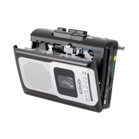 Jensen CR-100 built-in speaker delivers clear stereo sound