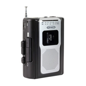 Jensen CR-100 side view highlighting slim portable design for travel