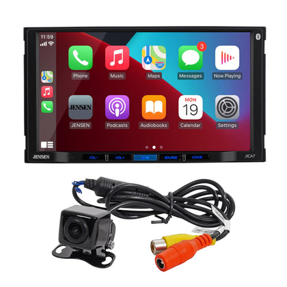 Jensen J1CA7-BUC 7-inch touchscreen display for intuitive navigation and media control