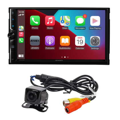 Jensen J3CA7W-BUC 7-inch display for clear navigation and media at a glance