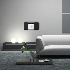 Jensen JBS-300 alarm clock feature with sleep timer for easy wake-ups