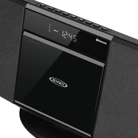 Jensen JBS-300 AM/FM digital tuner display with presets
