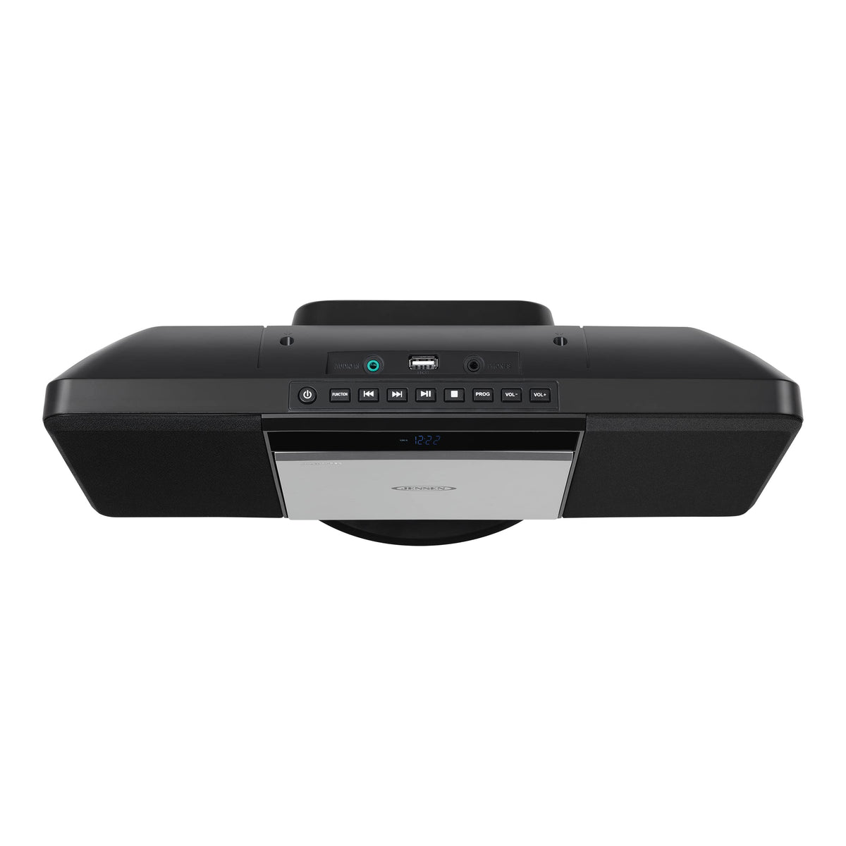Jensen JBS-300 AM/FM digital tuner with preset stations for quick access