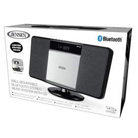 Jensen JBS-300 Aux-in and headphone jack for personal listening options