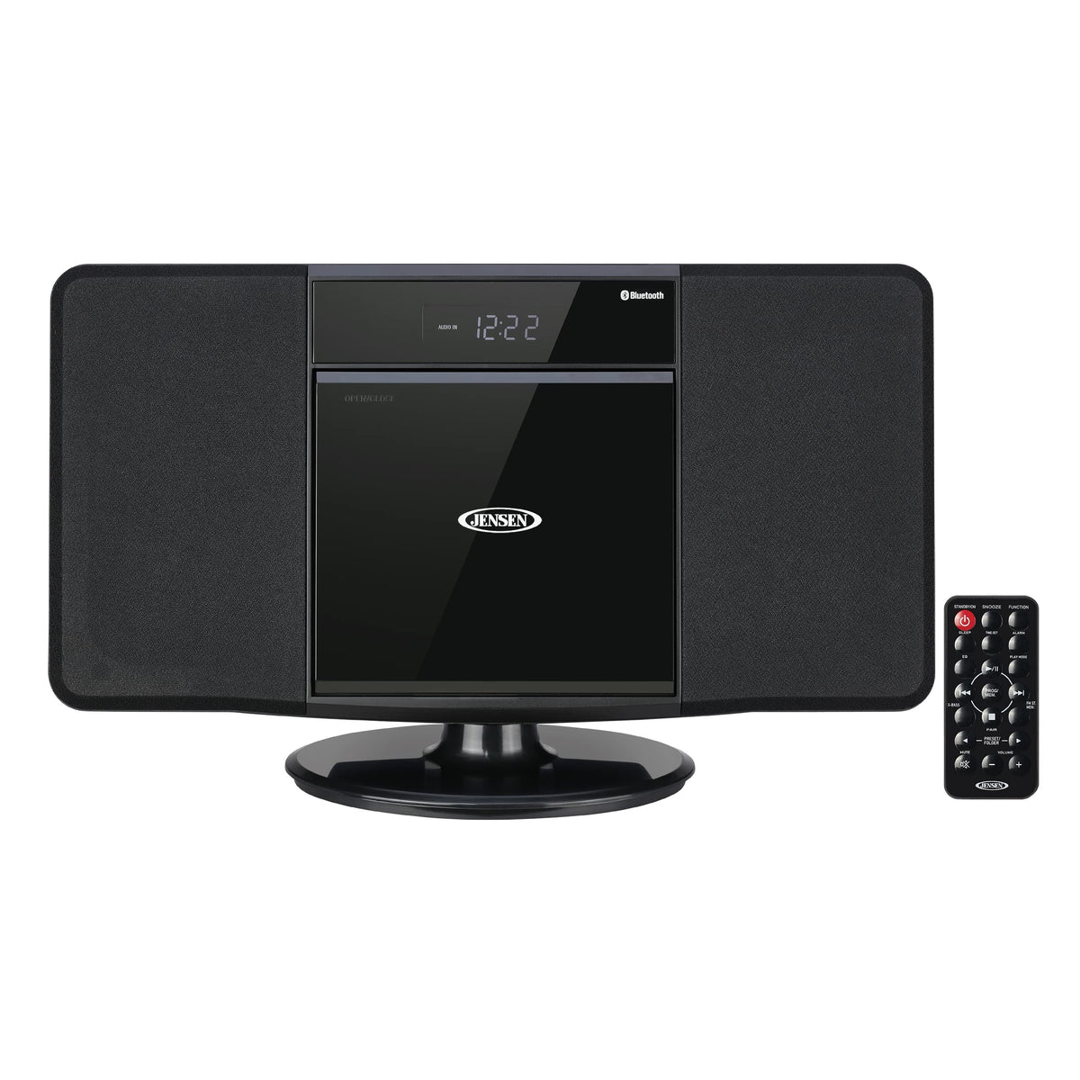 Jensen JBS-300 wall-mount front view showing overall compact design for space saving