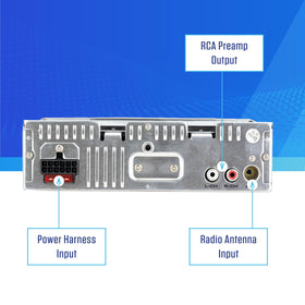 Jensen JCR311 durable system backed by a strong warranty.
