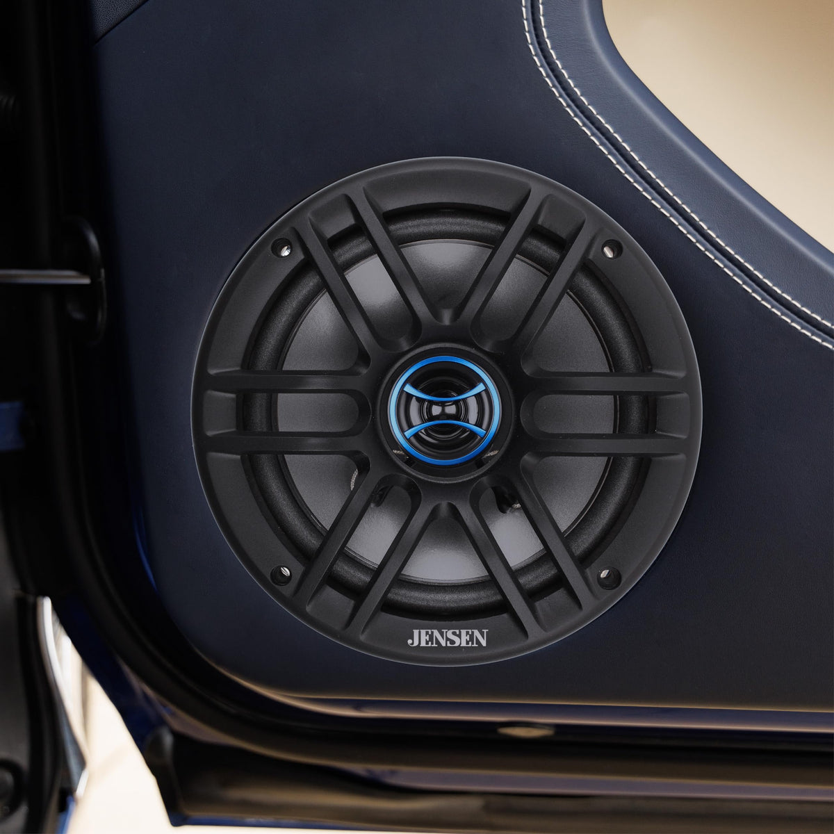 Jensen JS62 side profile highlights slim, space-efficient housing.