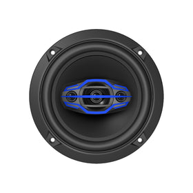 Driver enjoying music with Jensen JS6504 speakers delivering fuller in-car sound
