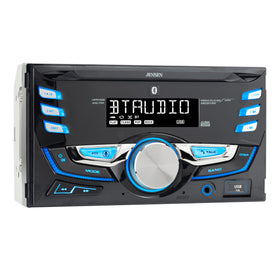 Jensen front panel showing controls and benefit of easy operation