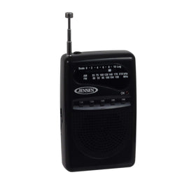 Jensen MR-80 front view showing speaker and tuning for clear listening