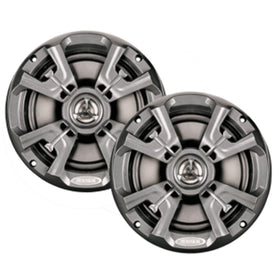 Jensen MSX60RVR marine speakers 6.5-inch coaxial for clear outdoor sound.