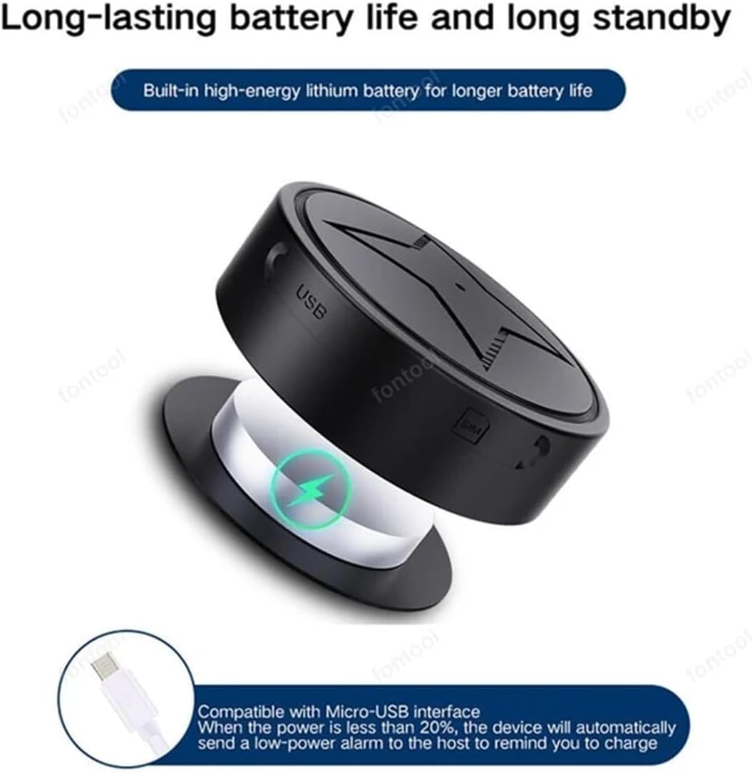 Jequemu GPS tracker long battery life offers extended standby between charges.