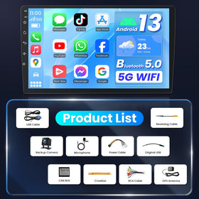 Jerqry 4Core+ included accessories and head unit for a complete package