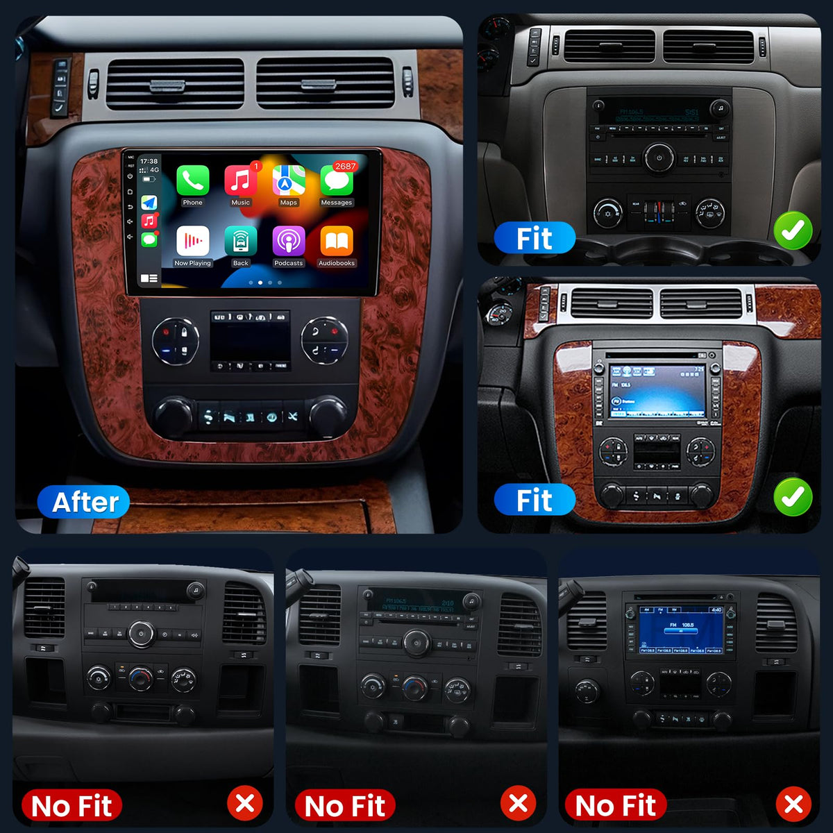 Jerqry 4Core+ wireless CarPlay and Android Auto for seamless phone integration