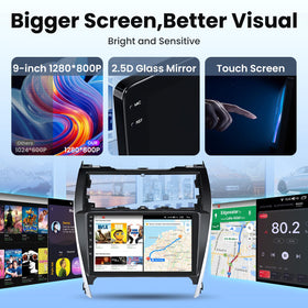 Jerqry backup camera with 170-degree view improves reversing.
