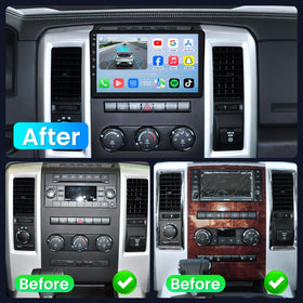Jerqry dash-installation-ram-1500 kit for a clean, plug-and-play upgrade.