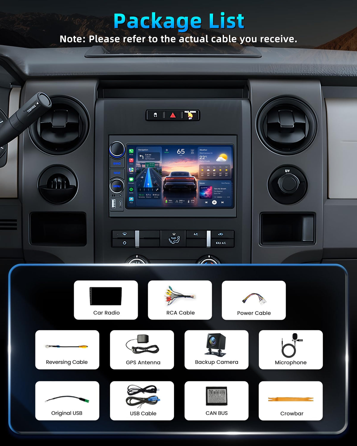 Jerqry size and scale comparison demonstrating compact fit and dashboard compatibility