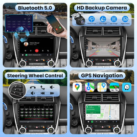 Jerqry wireless CarPlay and Android Auto enables easy phone mirroring.