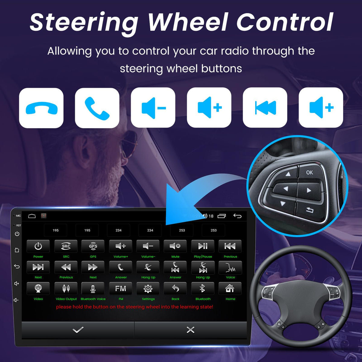 Jerqry wireless CarPlay and Android Auto for seamless smartphone mirroring