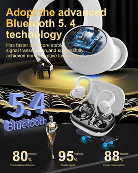 Jesebang earbud worn during running, demonstrating stable fit and active use