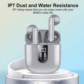 Jesebang earbuds are IPX7 waterproof for workouts and weather.