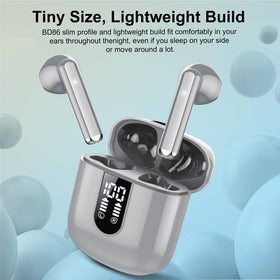 Jesebang lightweight earbuds at 3.4g offer all-day comfort.