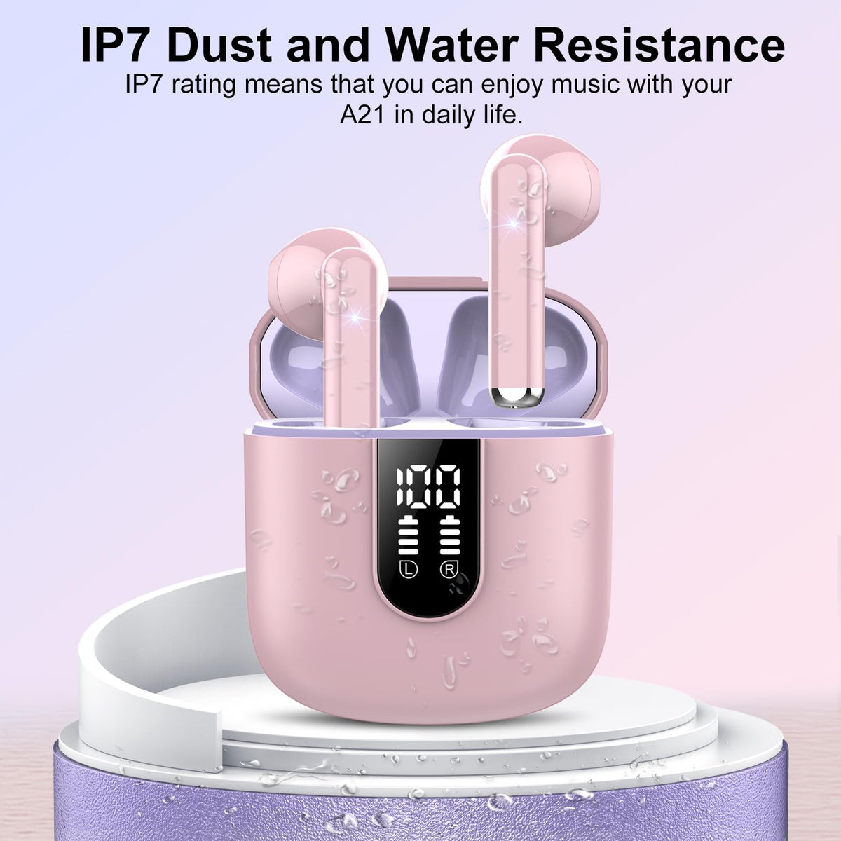 Jesebang earbuds lightweight ergonomic design for all-day comfort
