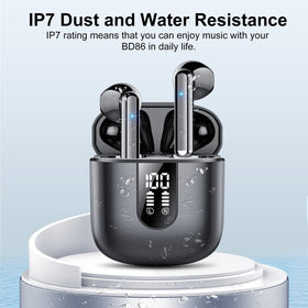 Jesebang earbuds feature touch controls for easy playback and calls.