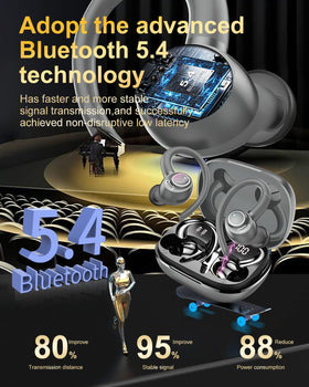 Jesebang earhook close-up showing soft fit and secure sport comfort