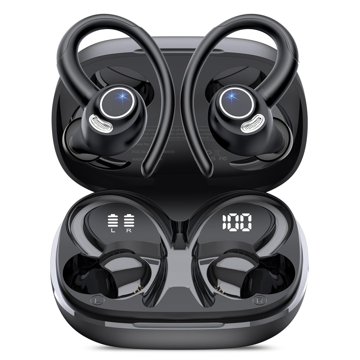 Jesebang front packaging showing earbuds and case, clear product presentation benefit