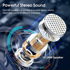 Jesebang S75 14.2mm driver delivers deep bass and bright highs