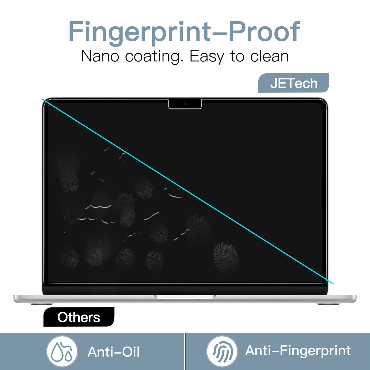 Easy alignment and bubble-free installation for a clean fit.