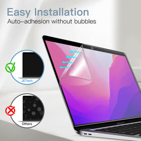JETech MacBook Air 13 easy install screen protector applies bubble-free in seconds
