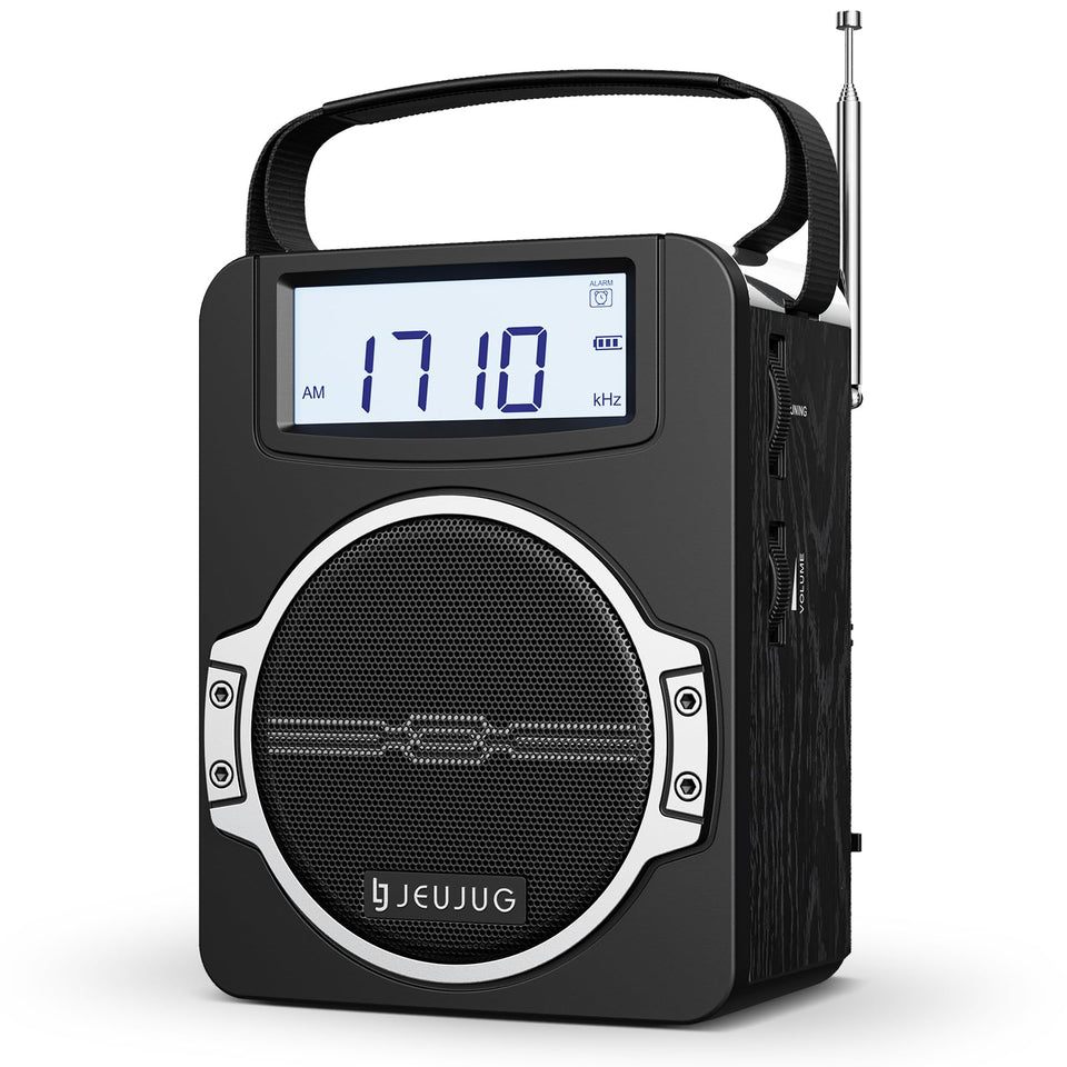 JEUJUG front view showing clock display and controls for easy reading