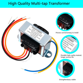 JFJDSM 24V 40VA transformer wiring area supports quick setup and servicing