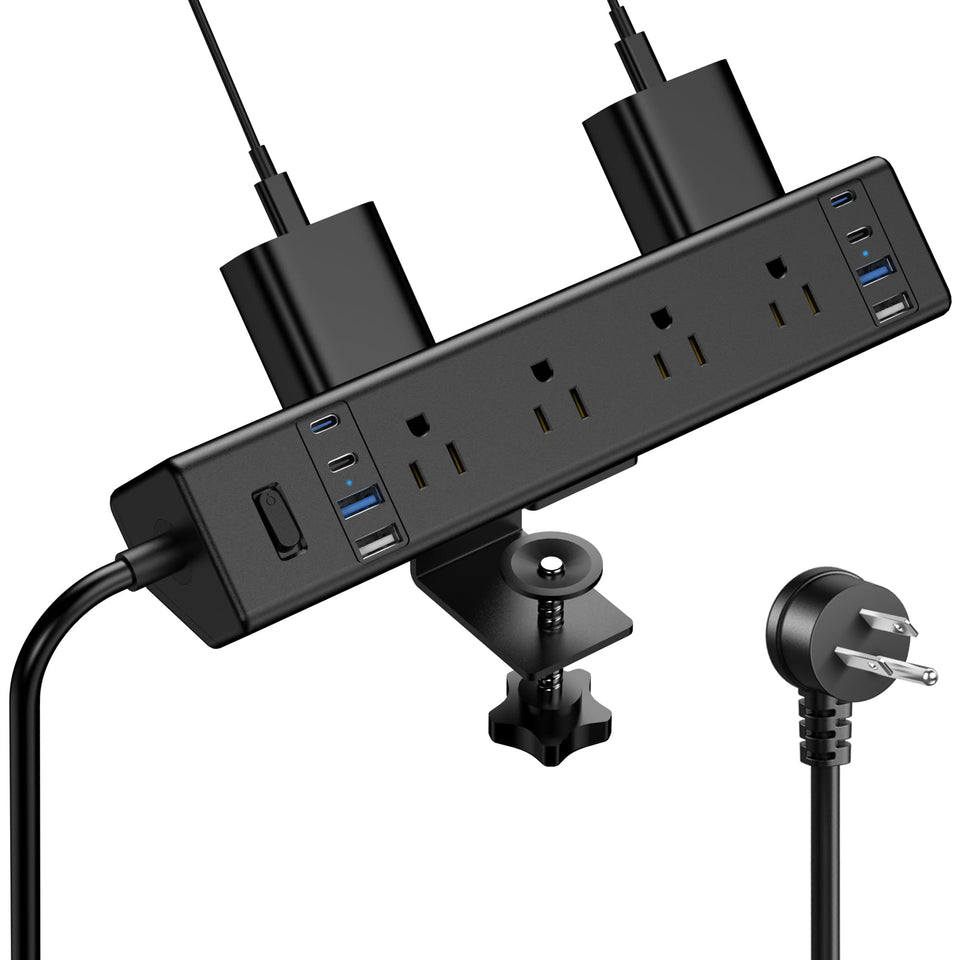 Jgstkcity 40W fast charging station front view powers multiple devices efficiently