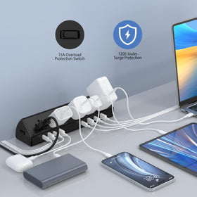 Jgstkcity 45W fast charging USB C ports provide quick power for devices.