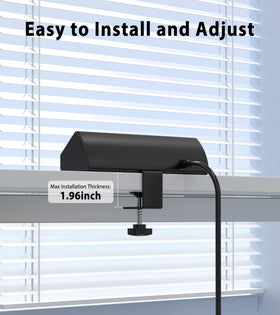 Jgstkcity clamp mechanism showing fit on up to 1.96 inch desktops